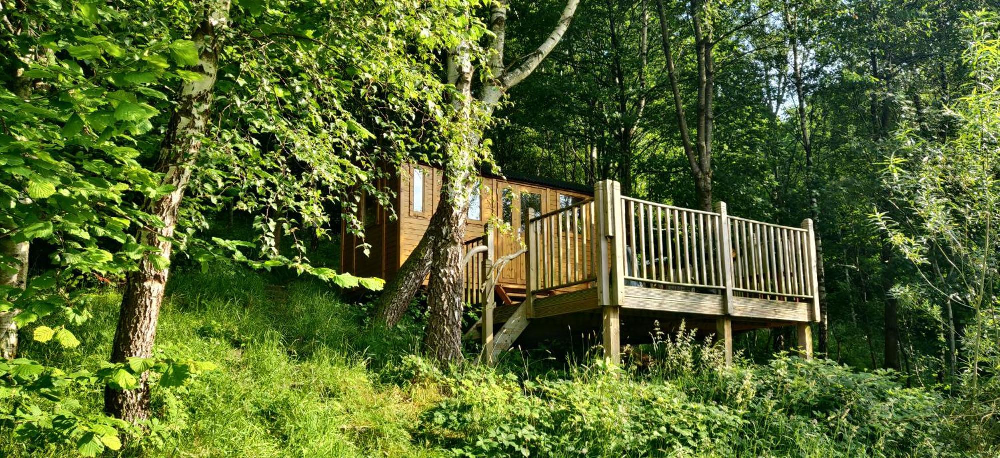 Pike'S Cabin In The Woods Hebden Bridge Εξωτερικό φωτογραφία