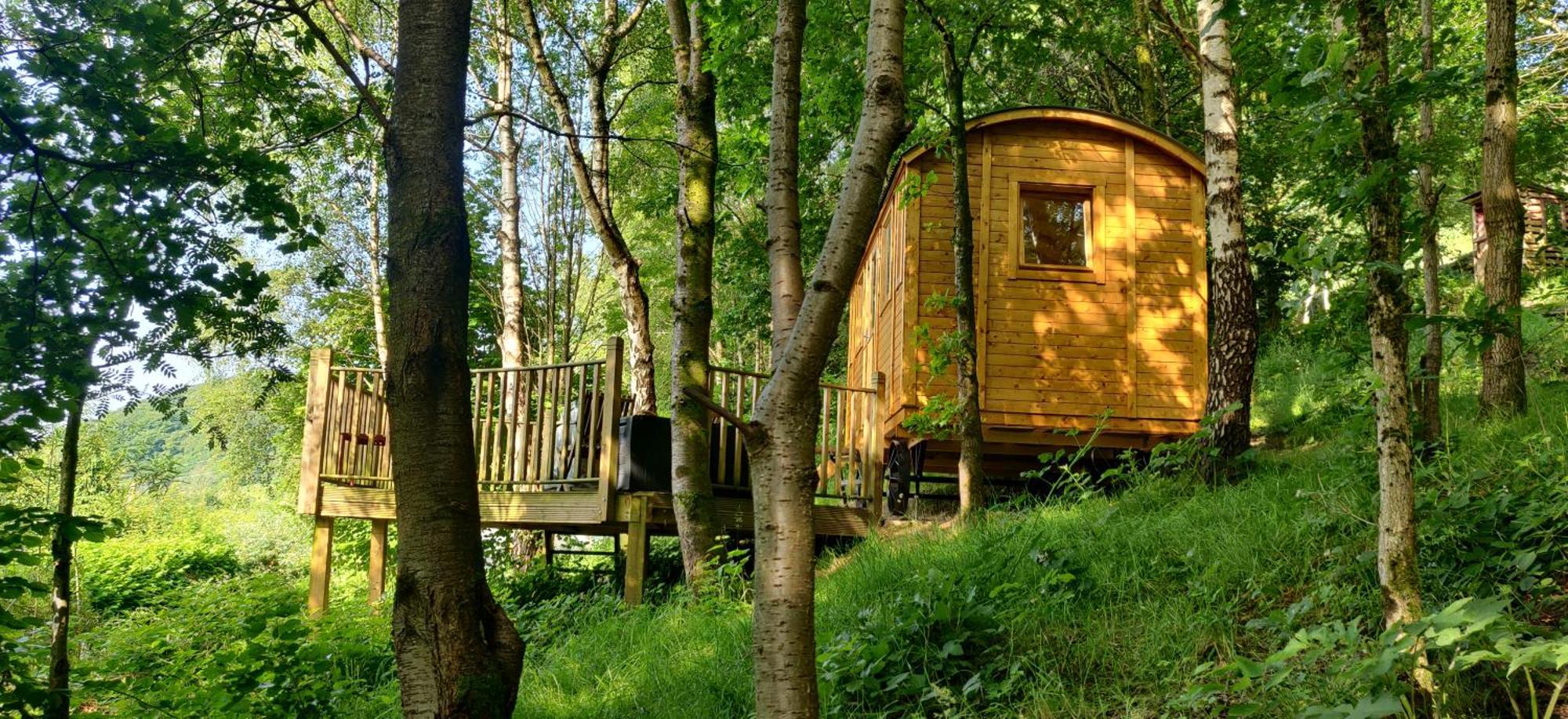 Pike'S Cabin In The Woods Hebden Bridge Εξωτερικό φωτογραφία