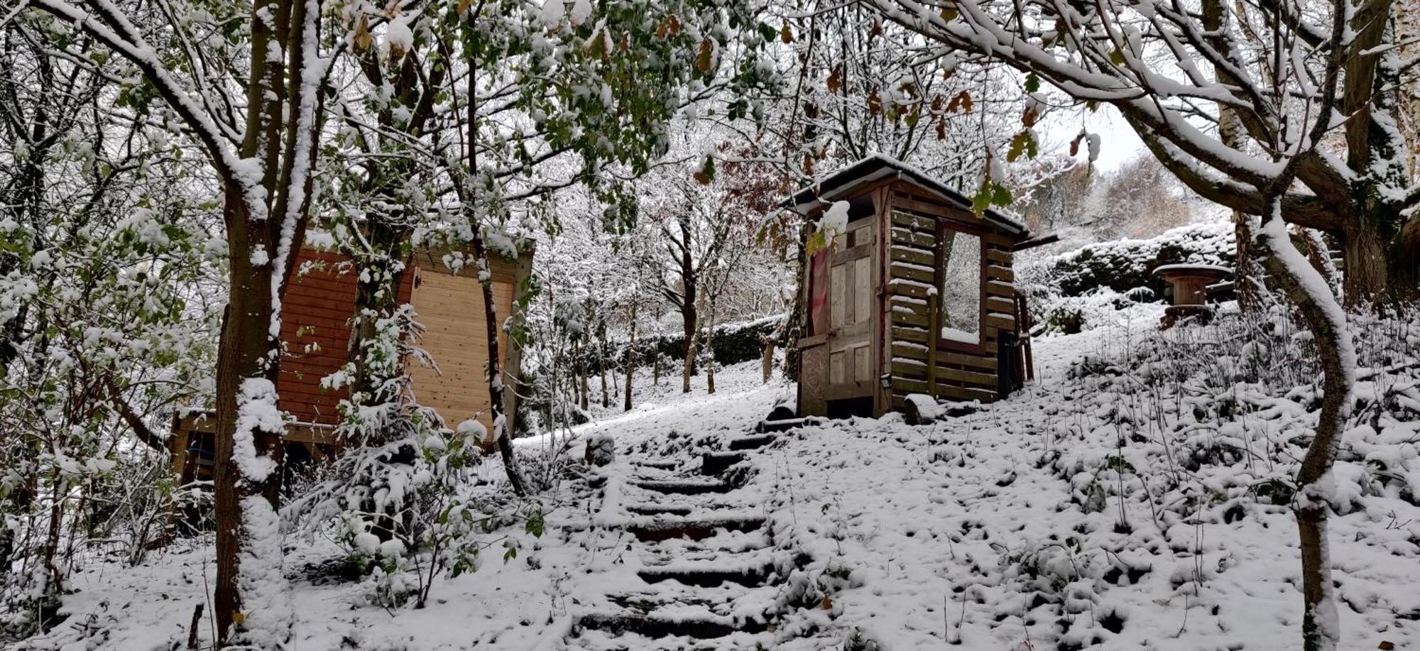 Pike'S Cabin In The Woods Hebden Bridge Εξωτερικό φωτογραφία